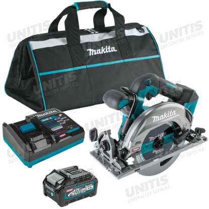 Makita 40V max XGT Brushless 6-1/2" Circular Saw Kit w/1 x 4.0Ah Battery