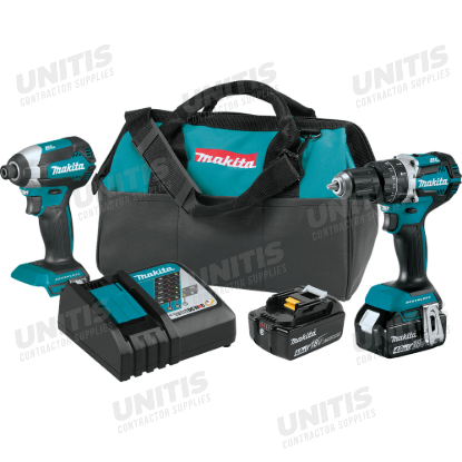 Makita 18V LXT Brushless 2 Piece Combo Kit w/4.0Ah Battery
