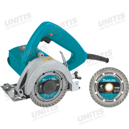 Makita Corded 4-3/8" Masonry Saw and 4" Diamond Blade