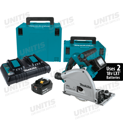 Makita 36V (18V X2) LXT Brushless 6-1/2" Plunge Circular Saw Kit w/5.0Ah Battery