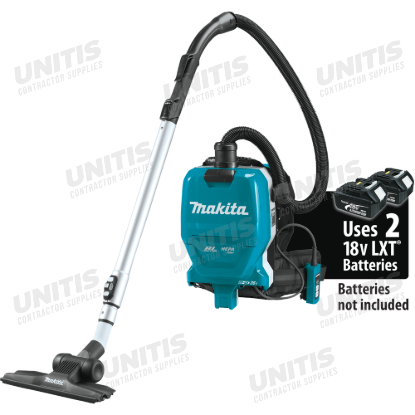 Makita 36V (18V X2) LXT Brushless 2 Quart HEPA Filter Backpack Dry Vacuum - Tool Only
