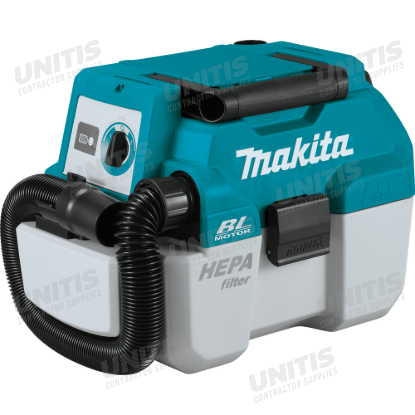 Makita 18V LXT Brushless 2 Gallon HEPA Filter Portable Wet/Dry Dust Extractor/Vacuum - Tool Only