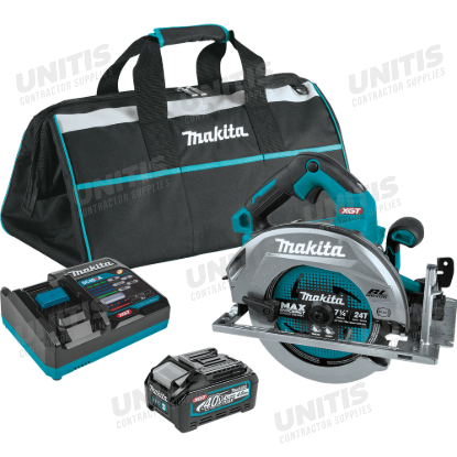 Makita 40V max XGT Brushless 7-1/4" Circular Saw Kit w/1 x 4.0Ah Battery