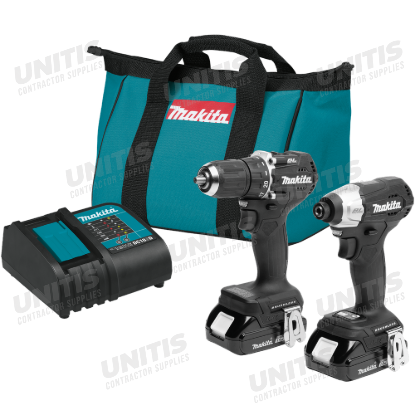 Makita 18V LXT Sub-Compact Brushless 2 Piece Combo Kit w/1.5Ah Battery