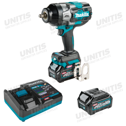 Makita 40V max XGT Brushless 4-Speed High-Torque 1/2" Square Drive Impact Wrench Kit w/2.5Ah Battery