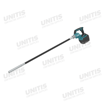 Makita 40V max XGT Brushless 5-1/2' Concrete Vibrator Kit w/1 x 4.0Ah Battery