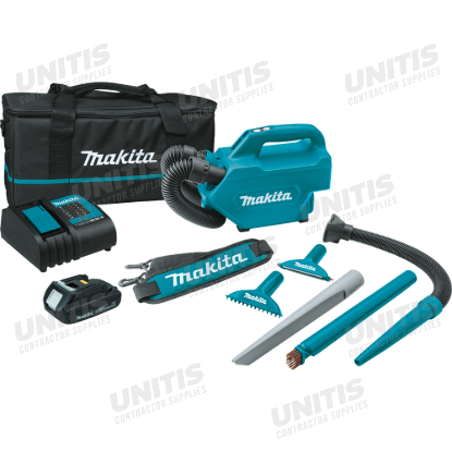 Makita 18V LXT Compact Handheld Canister Vacuum Kit w/1 x 1.5Ah Battery