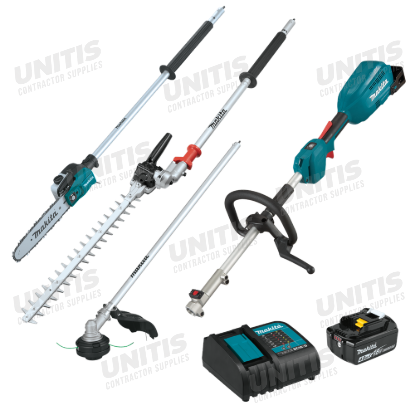Makita 18V LXT Brushless Couple Shaft Power Head Kit w/1 x 4.0Ah Battery