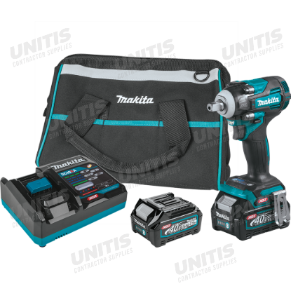 Makita 40V max XGT Brushless 4-Speed 1/2" Square Drive Impact Wrench Kit w/2.5Ah Battery