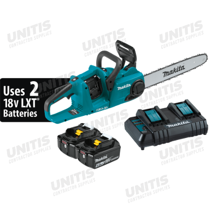 Makita 36V (18V X2) LXT Brushless 16" Chain Saw Kit w/4.0Ah Battery