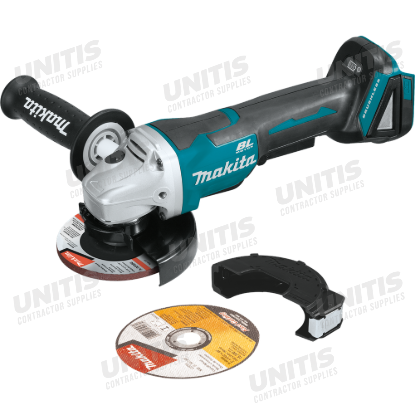 Makita 18V LXT Brushless 4-1/2"/5" Paddle Switch Cut-Off/Angle Grinder - Tool Only