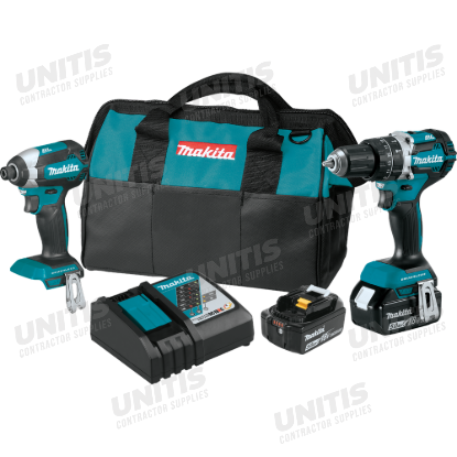 Makita 18V LXT Brushless 2 Piece Combo Kit w/5.0Ah Battery