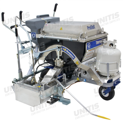 Graco ThermoLazer ProMelt Thermoplastic Striping System with 4 in. SmartDie II