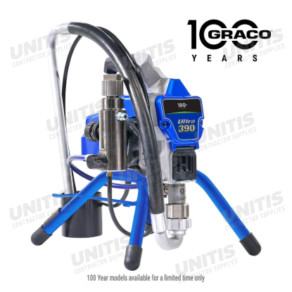 Graco Ultra 390 Electric Airless Sprayer, Stand