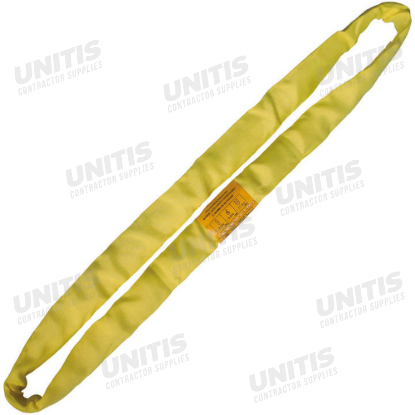 Liftex Endless Roundsling - Yellow, 4' (Vertical: 8,400 lbs / Choker: 6,700 lbs / Basket: 16,800 lbs
