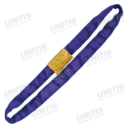 Liftex Endless Roundsling - Purple, 10' (Vertical: 2,600 lbs / Choker: 2,100 lbs / Basket: 5,200 lbs