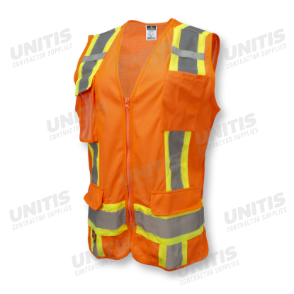 Radians Two Tone Surveyor Type R Class 2 Women's Safety Vest - Orange - Size XL