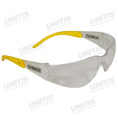 Dewalt Protector Safety Glasses - Indoor/Outdoor/Yellow Frame - Indoor/Outdoor Lens