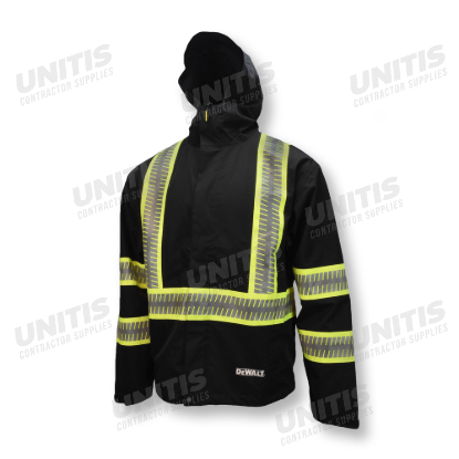 Dewalt Waterproof Lightweight Packable Wind and Rain Jacket - Size S