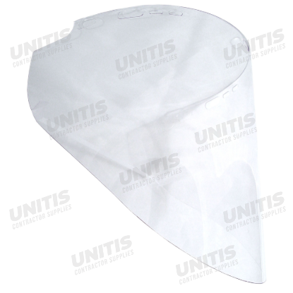 Radians Clear " PETG Face Shield - .040 x 9 3/4 x 19 Clear PETG