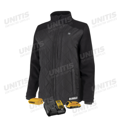 Dewalt Women's Heated Hybrid Jacket - Black - Size L - Kit
