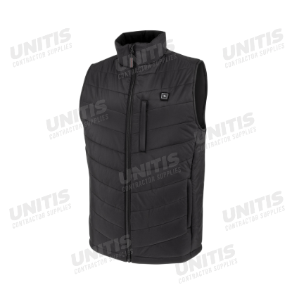 Radians Men's Heated Puffer Vest Kit with Battery - Black - Size 2X
