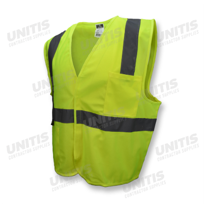 Radians Economy Type R Class 2 Solid Safety Vest - Green - Size M