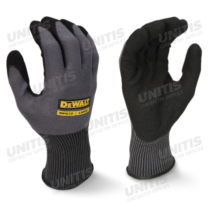 Dewalt Flexible Durable Grip Work Glove - Size L - Priced per pair