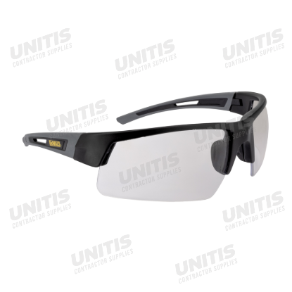 Dewalt Crosscut Safety Glasses - Black Frame - Indoor/Outdoor Lens