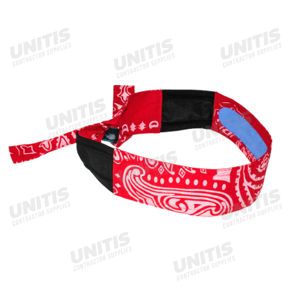 Radians Arctic Radwear Headband - Red Paisley