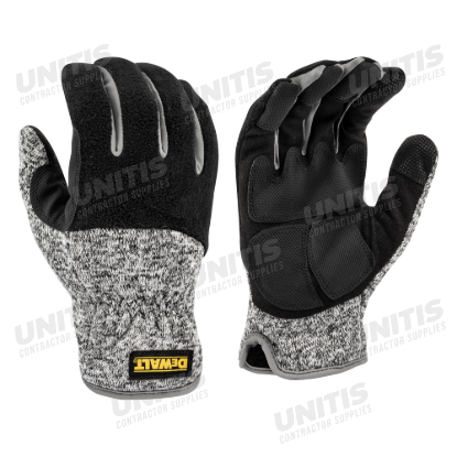 Dewalt Fleece Slip-On Cold Weather Glove - Size L - Priced per pair