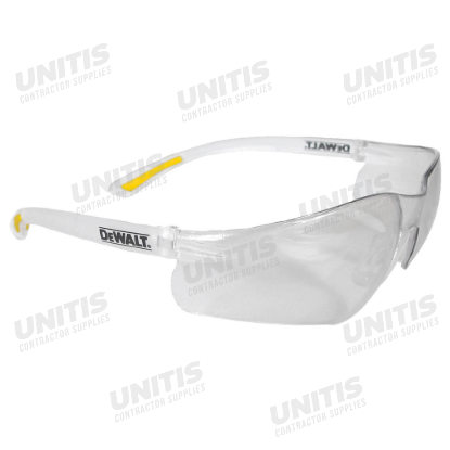 Dewalt Contractor Pro Safety Glasses - Clear Frame - Clear Lens