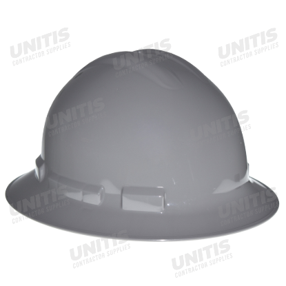 Radians Quartz Full Brim Point Ratchet Hard Hat - Dark Gray