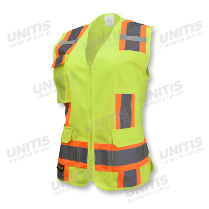 Radians Two Tone Surveyor Type R Class 2 Women's Safety Vest - Green - Size XL