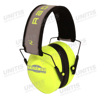 Radians TRPX Hi-Visibility Earmuff - Hi-Vis Green