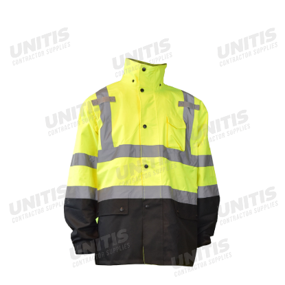 Radians General Purpose Rain Jacket - Hi-Vis Green - Size 5X