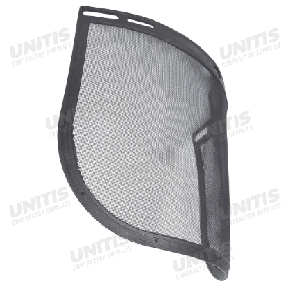 Radians Plastic Mesh Face Shield - .040 x 8 x 12 Plastic Mesh