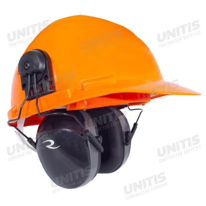 Radians Cap Mount Earmuff - Black