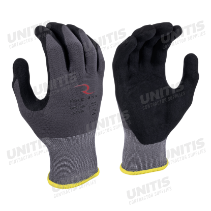 Radians Nylon Shell with Foam Nitrile Palm Dip - Size 2X - Priced per pair