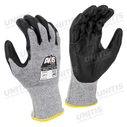 Radians AXIS Cut Level A5 Glove - Size S - Priced per pair