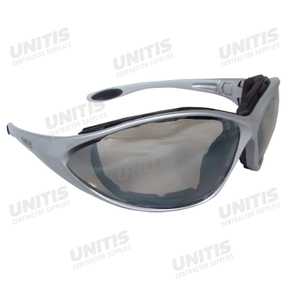 Dewalt Framework Safety Glasses - Silver Frame - Indoor/Outdoor Lens