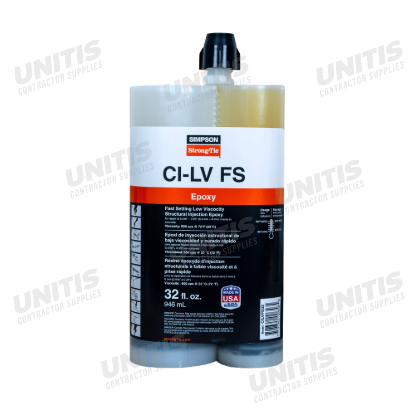 Simpson CI-LV FS Fast-Setting Low-Viscosity Structural Injection Epoxy (32 oz.)