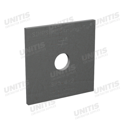 Simpson BP 3" x 3" Bearing Plate with 5/8" Bolt Diameter