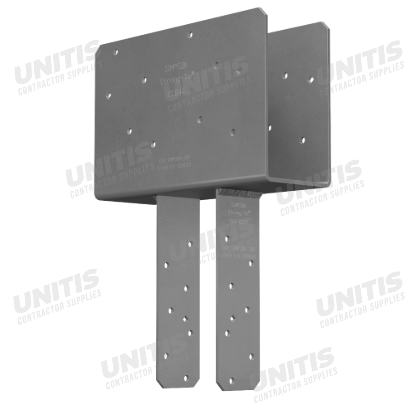 Simpson CCQ Column Cap for 4x Beam, 4x Post with Strong-Drive SDS Screws