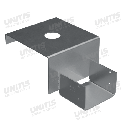 Simpson GH Top-Flange Hanger for 4x6 Girder, 6-" Foundation Wall