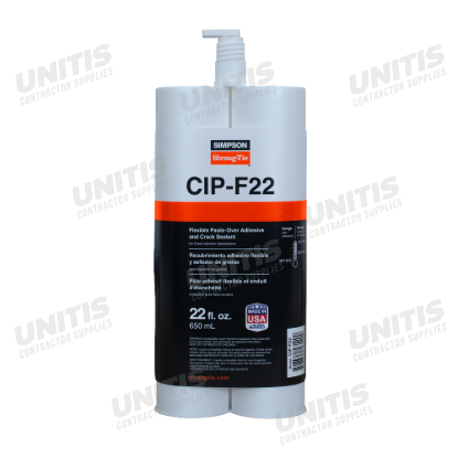 Simpson CIP-F Flexible Paste-Over Adhesive and Crack Sealant (22 oz.)