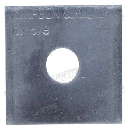 Simpson BP 2-1/2" x 2-1/2" Bearing Plate with 5/8" Bolt Diameter