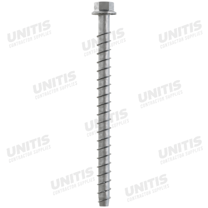 Simpson Titen HD 3/8" x 6" Mechanically Galvanized Heavy-Duty Screw Anchor - 50/box