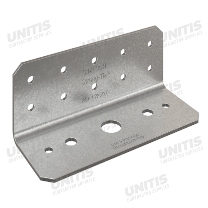 Simpson RCA-C 2" x 2" x 5" 12-Gauge Rigid Connector Angle for Concrete - 55/box