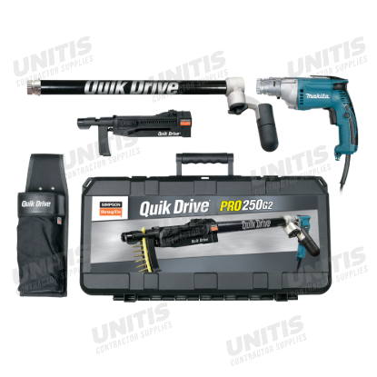 Simpson Quik Drive PRO250 Subfloor System w/ Makita 3500 RPM Screwdriver Motor